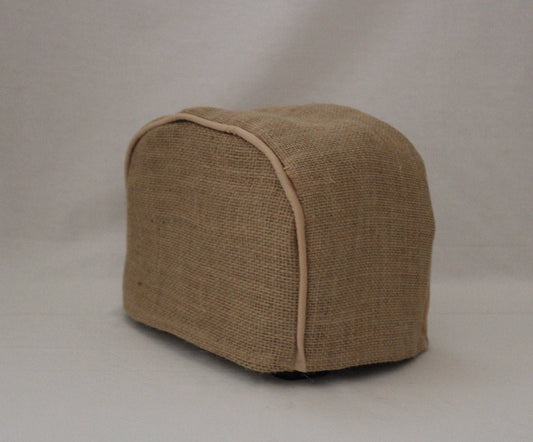 Natural Burlap Toaster Cover