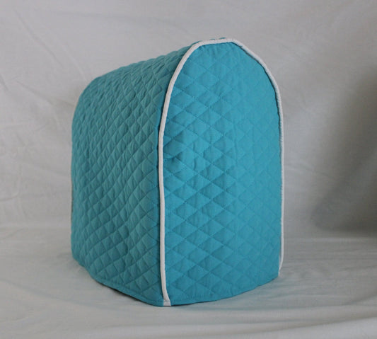 Teal Quilted KitchenAid Mixer Cover