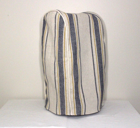Blue and Gold Feedsack Ninja Cover