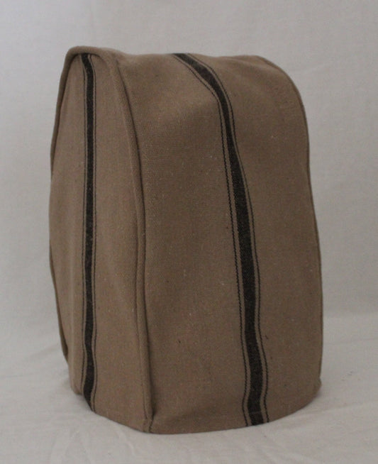Black Feedsack Coffee Maker Cover