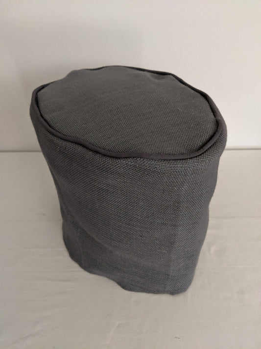 Gray Burlap Keurig Cover