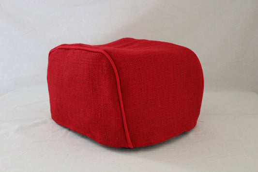 Red Burlap Ninja Foodi Grill Cover