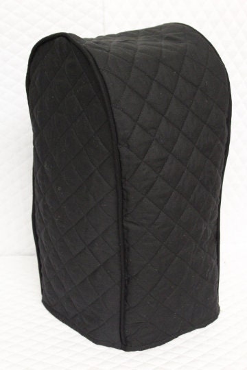 Black Quilted Food Processor Cover