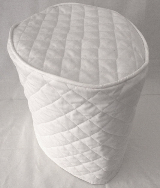 White Quilted Slow Cooker Cover