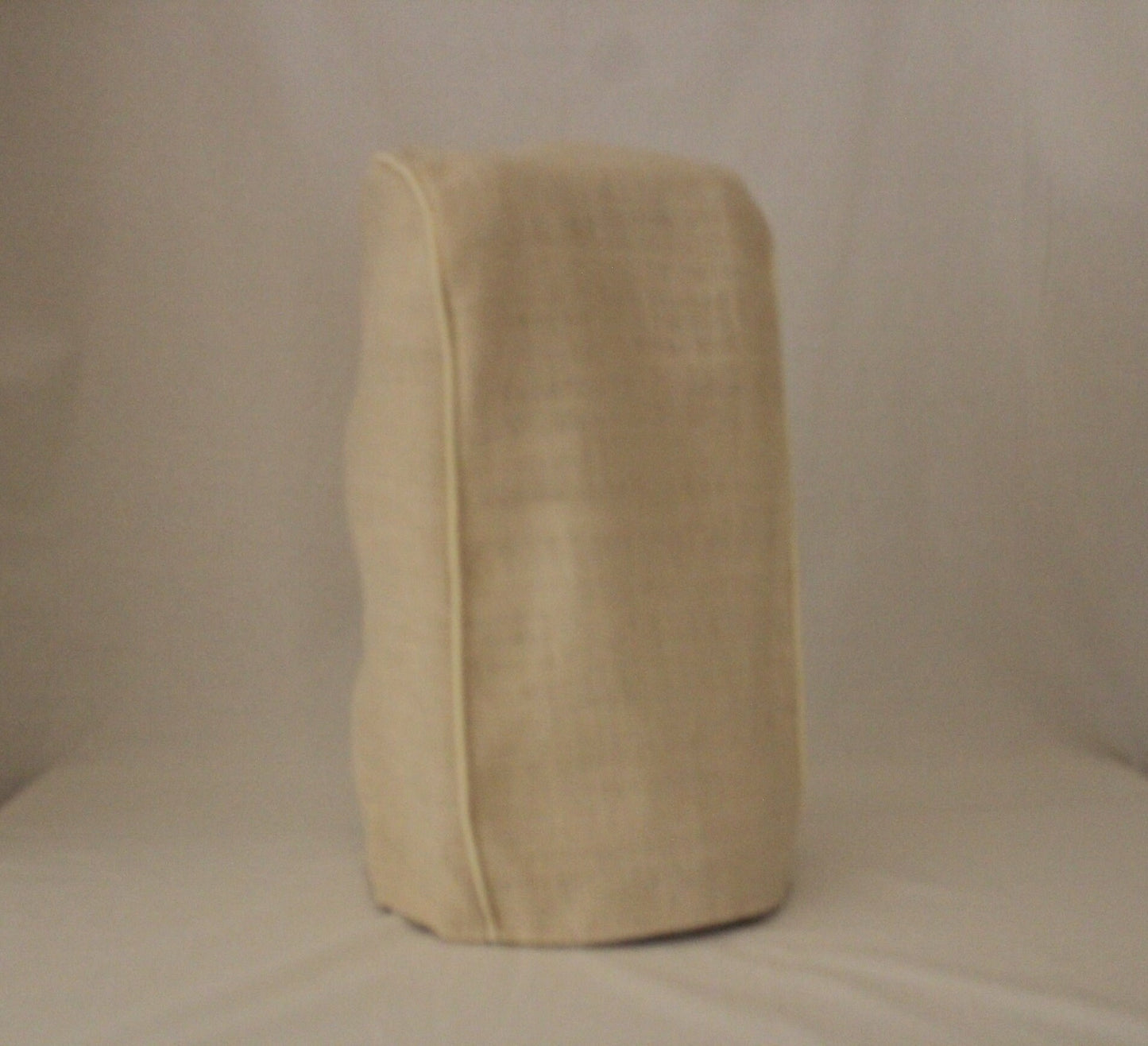 Cream Burlap Coffee Maker Cover