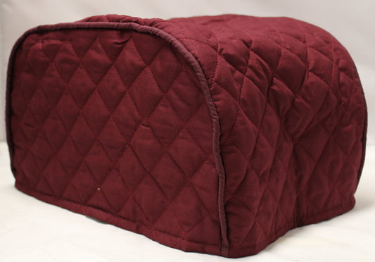 Burgundy Quilted Ninja Foodi Grill Cover