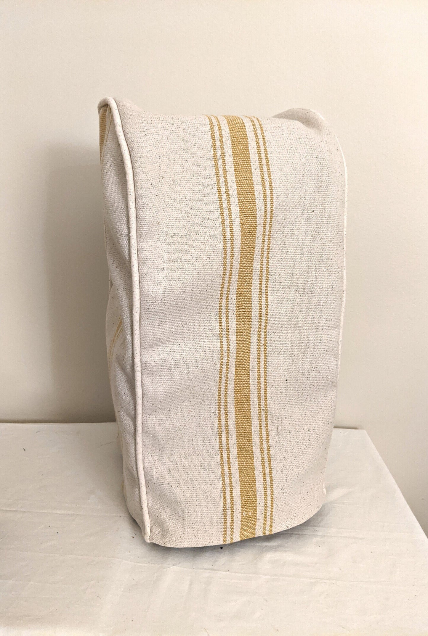 Gold Feedsack Vitamix Cover