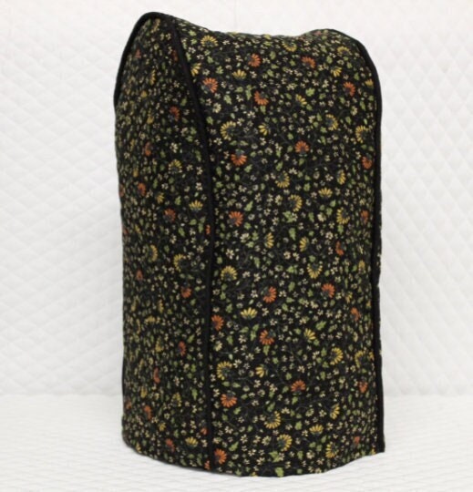 Midnight Floral Quilted Vitamix Cover