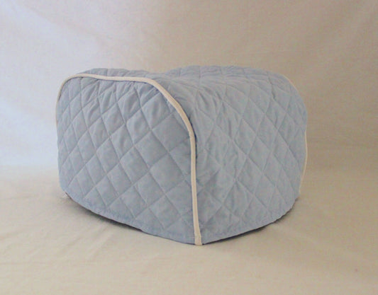 Baby Blue Quilted Toaster Cover