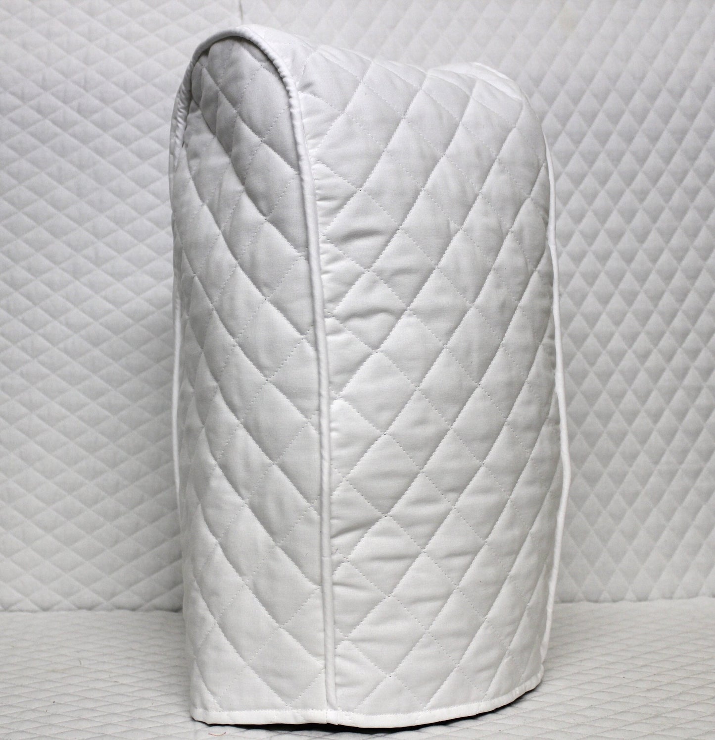 White Quilted Vitamix Cover
