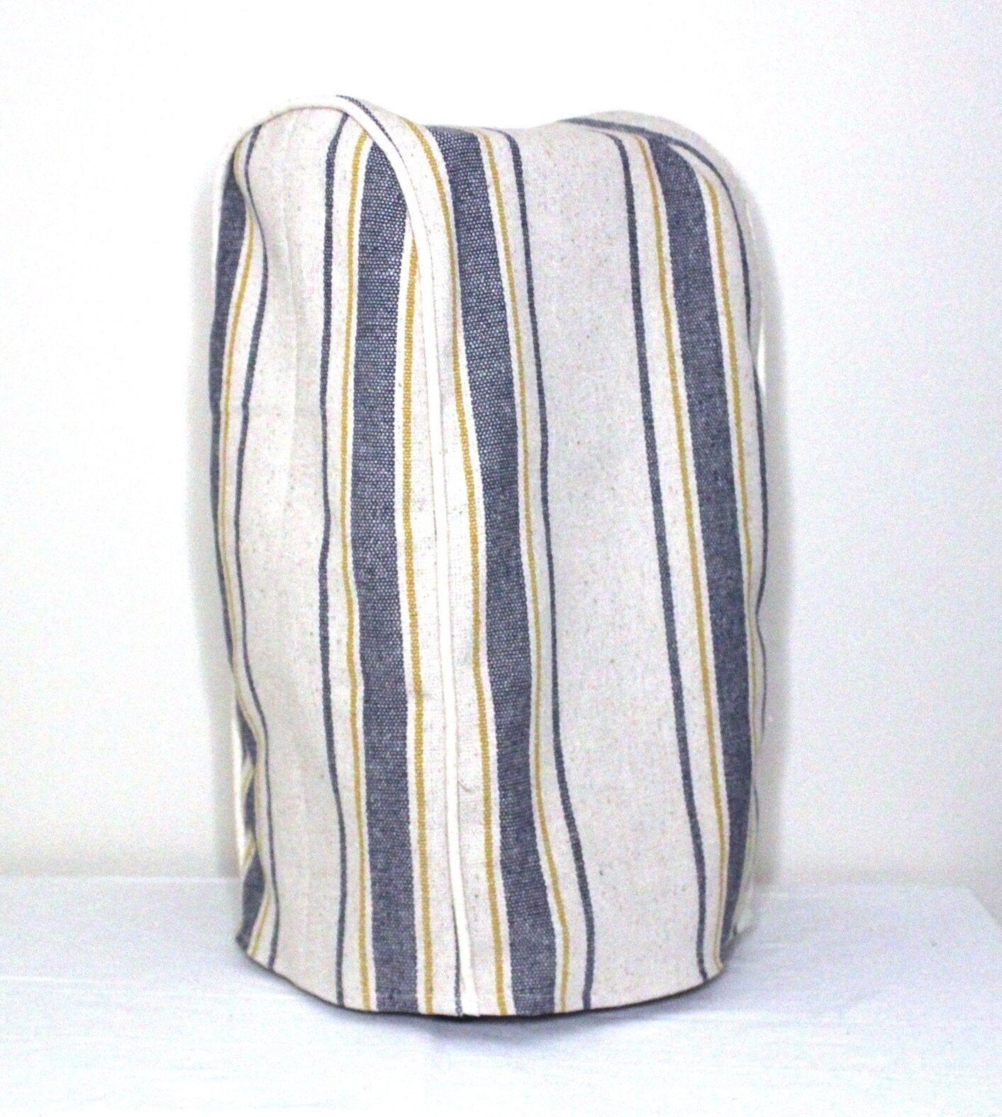 Blue and Gold Feedsack Vitamix Cover