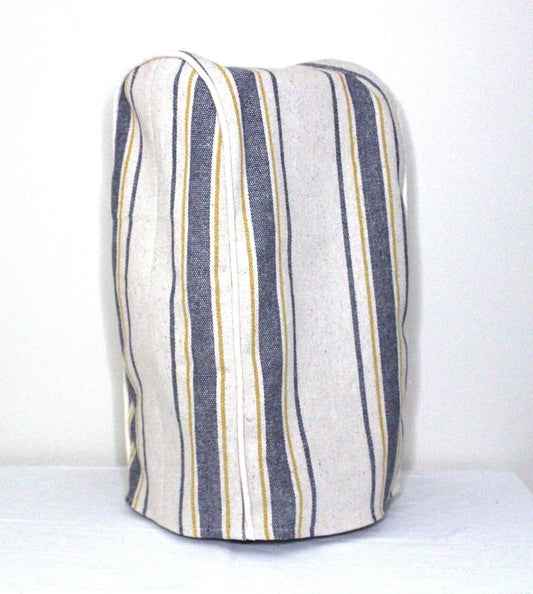 Blue and Gold Feedsack Vitamix Cover