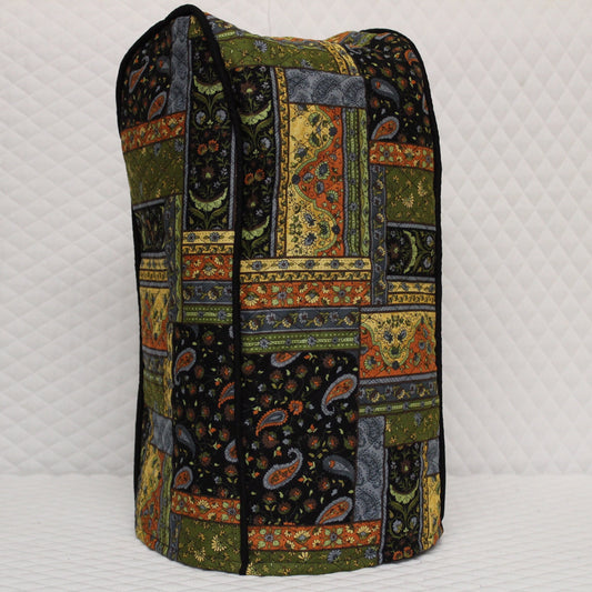 Black Patch Quilted Vitamix Cover
