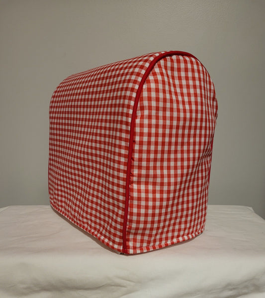 Red Check KitchenAid Cover