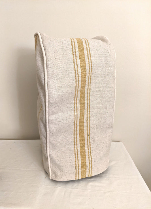 Gold Feedsack Food Processor Cover