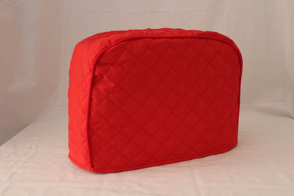 Quilted Cotton Sewing Machine and Serger Dust Covers