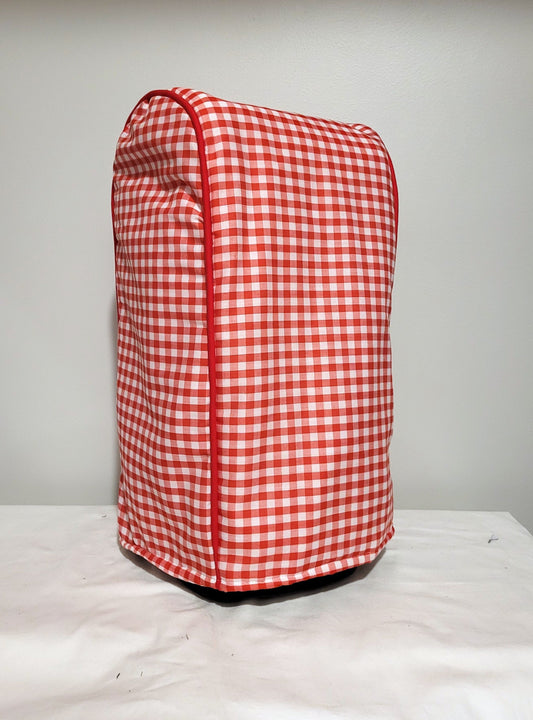 Red Check Vitamix Cover