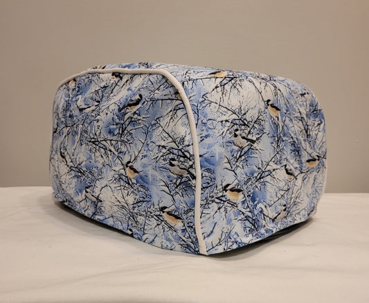 Snowscape Birds Ninja Foodi Grill Cover