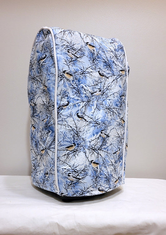 Snowscape Birds Food Processor Cover