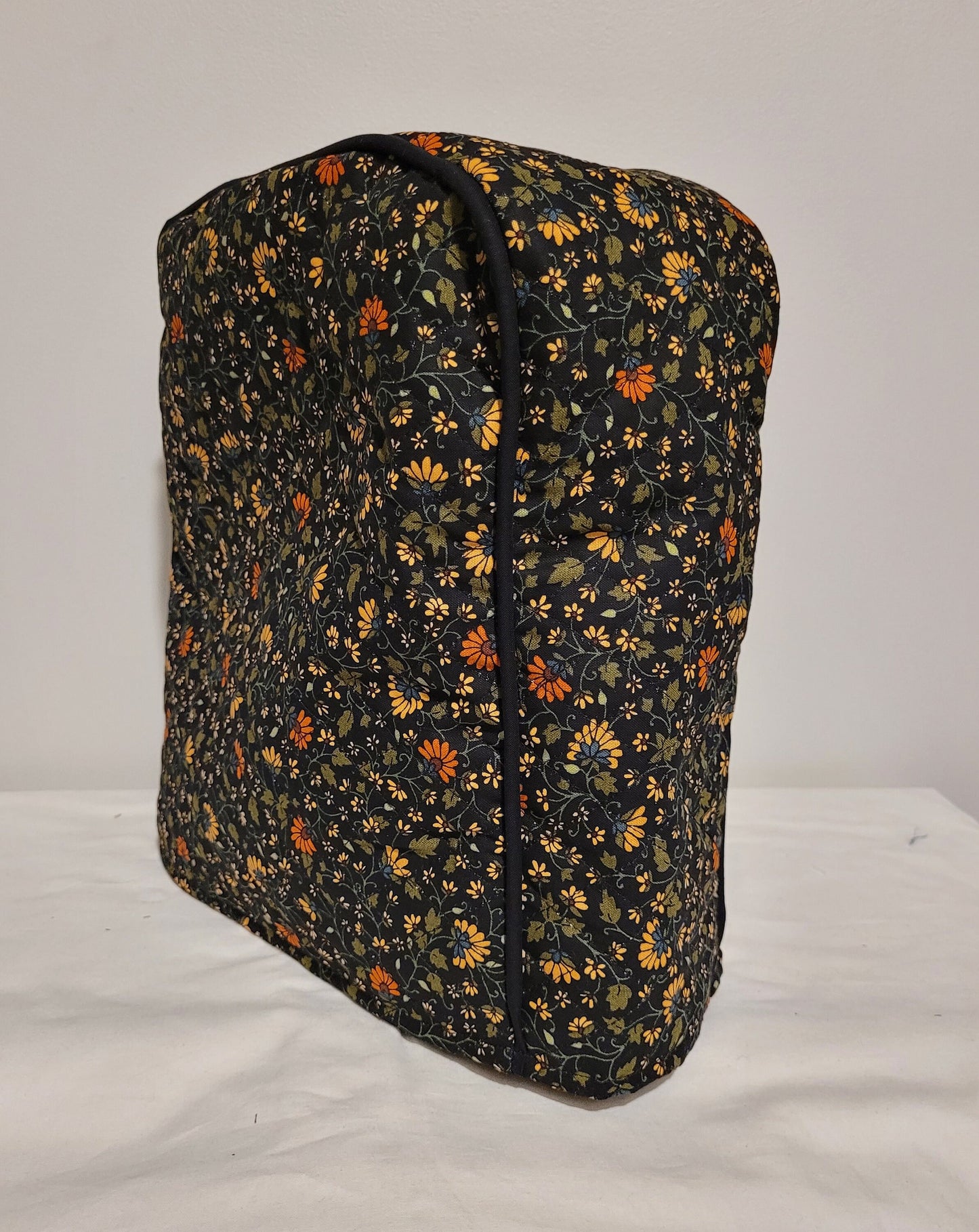Midnight Floral Quilted Keurig Cover