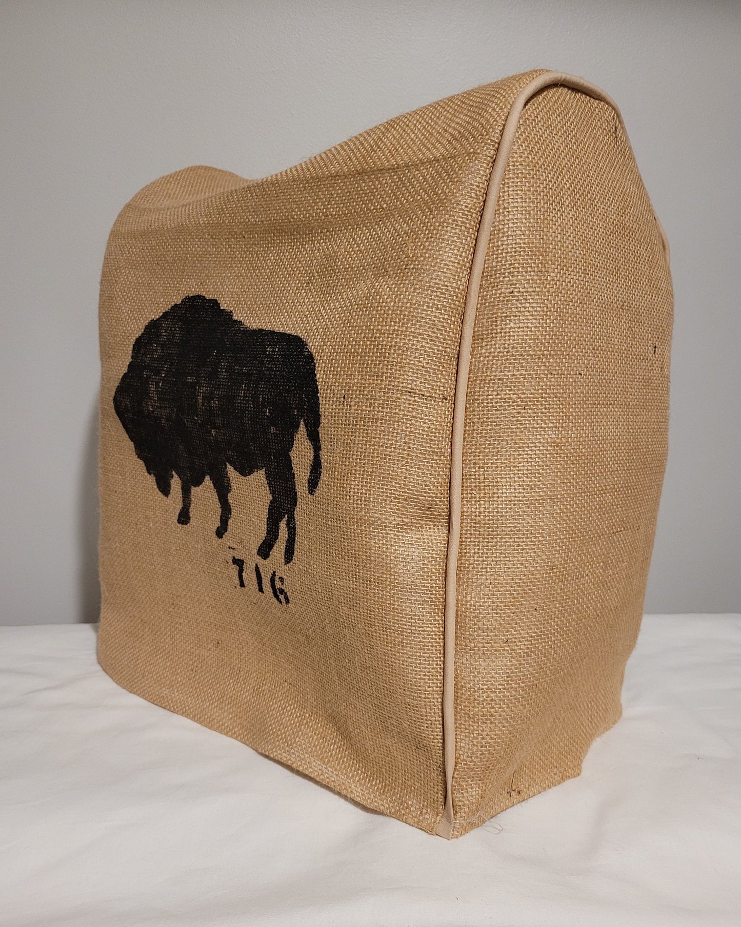 Buffalo Collection Burlap KitchenAid Mixer Cover
