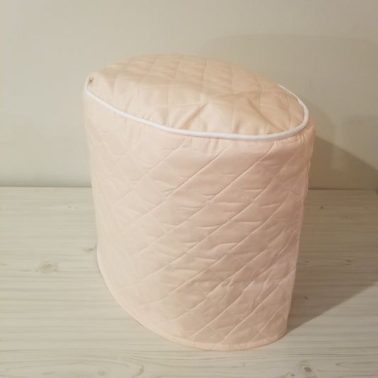 Peach Quilted Slow Cooker Cover