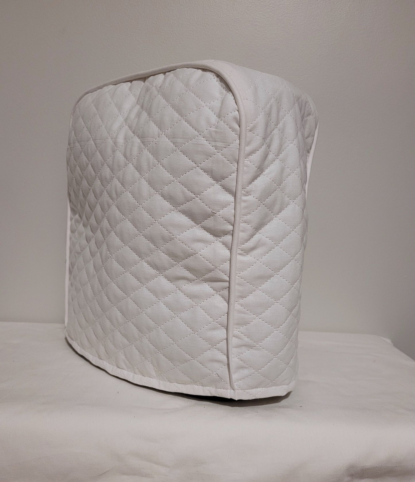 White Quilted K-mini Cover