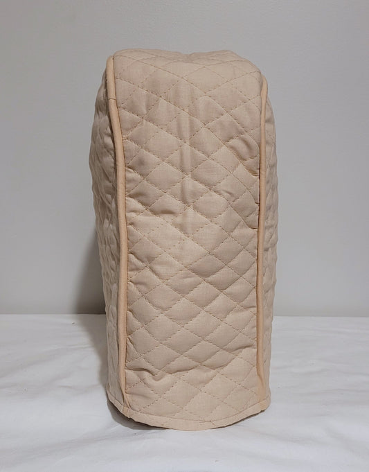 Beige Quilted Ninja Slushi Cover