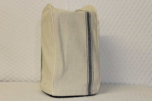 Blue Feedsack Coffee Maker Cover