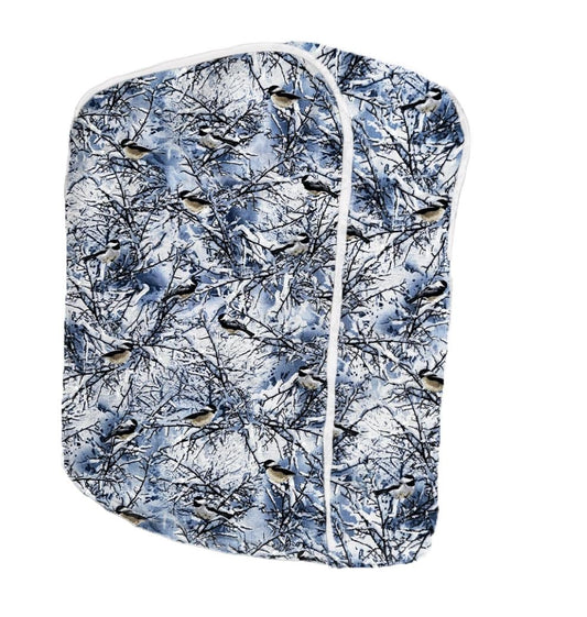 Snowscape Birds Ninja Creami Cover