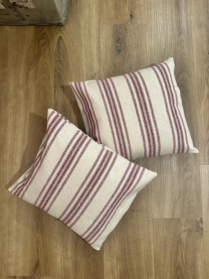 Grain sack Pillow Cover