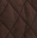 Brown Quilted Keurig Cover