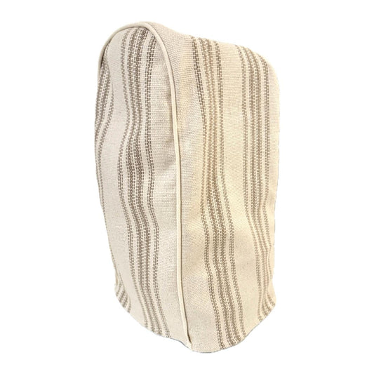Tan 12 Stripe Feedsack Vitamix Cover