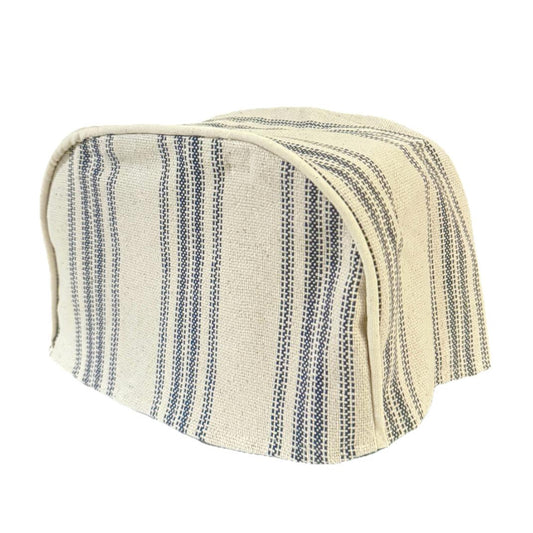 Blue 12 Stripe Feedsack Ninja Foodi Grill Cover