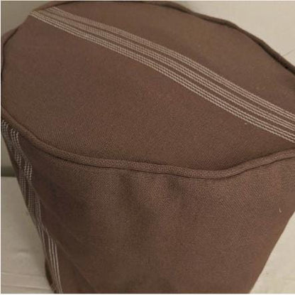 Brown Feedsack Keurig Cover