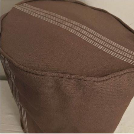 Brown Feedsack Keurig Cover