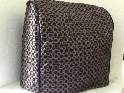 Black Geo Quilted Sunbeam MixMaster Cover