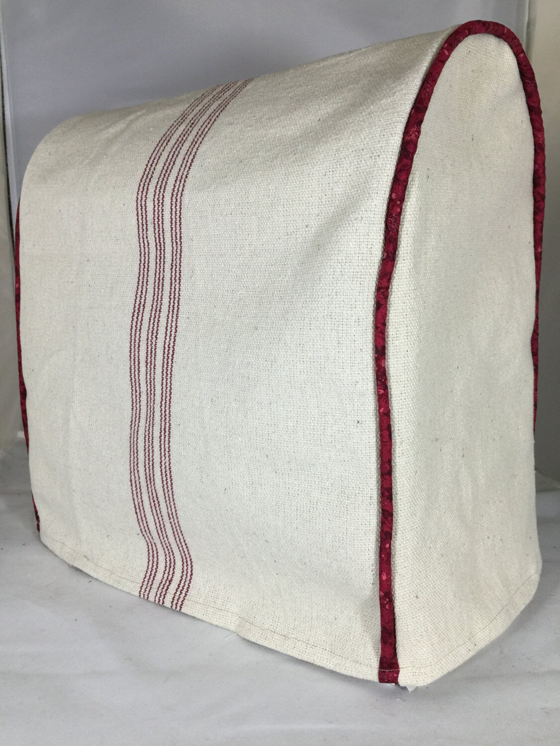 Red feed sack Kitchen aid/lift  cover