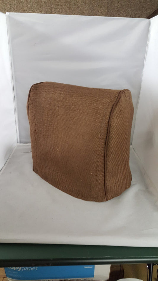 Brown Burlap Sunbeam MixMaster Cover